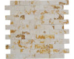 Hornbach Natursteinmosaik Marmor MOS X3D 46 30,0x30,0 cm beige