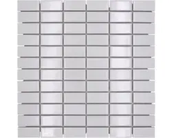Keramikmosaik ST 370 30,0x30,0 cm weiß