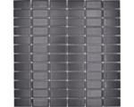 Hornbach Keramikmosaik ST 395 30,0x30,0 cm schwarz matt