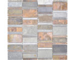 Hornbach Natursteinmosaik XSA 575 30,0x30,0 cm kupfer mix