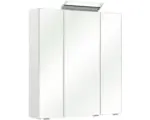 Hornbach LED-Spiegelschrank Pelipal Oria I 3-türig 65x70x16 cm weiß