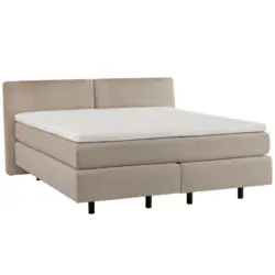 Boxspringbett 180/200 cm in Graubraun
