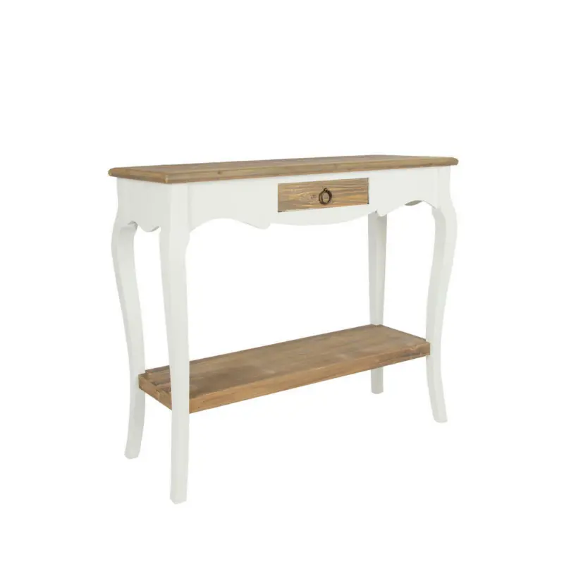 Konsolentisch in Holz, Holzwerkstoff 34/77/91 cm