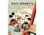 Hornbach Leinwandbild Disney Mickey Mouse in Building a Building 40x50 cm