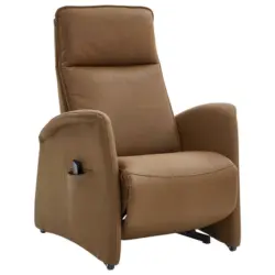 Relaxsessel in Textil Braun