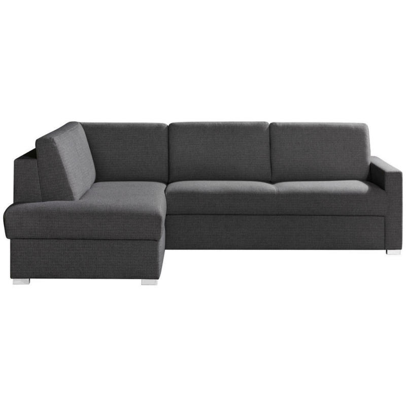 Ecksofa in Chenille Grau