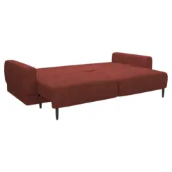 Schlafsofa in Rostfarben