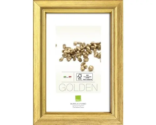 Bilderrahmen Holz Marisa gold 18x24 cm