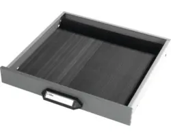 Schublade Küpper Hammerschlag-Silber 451x65x445 mm für Werkbank