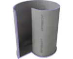 Hornbach Schneckendusch-Trennwand Jackoboard Aqua Spiral links