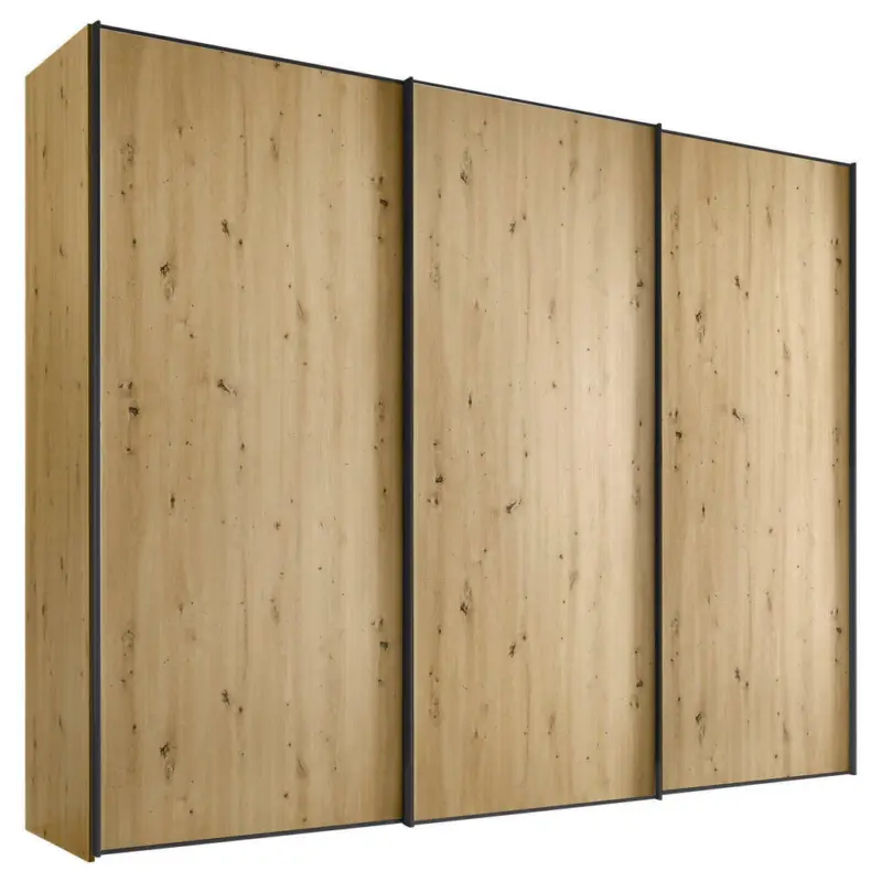 Schwebetürenschrank in Eiche Artisan