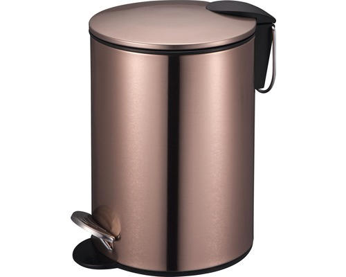 Treteimer basano Acerno Ø 16,8 cm rose gold 3 Liter