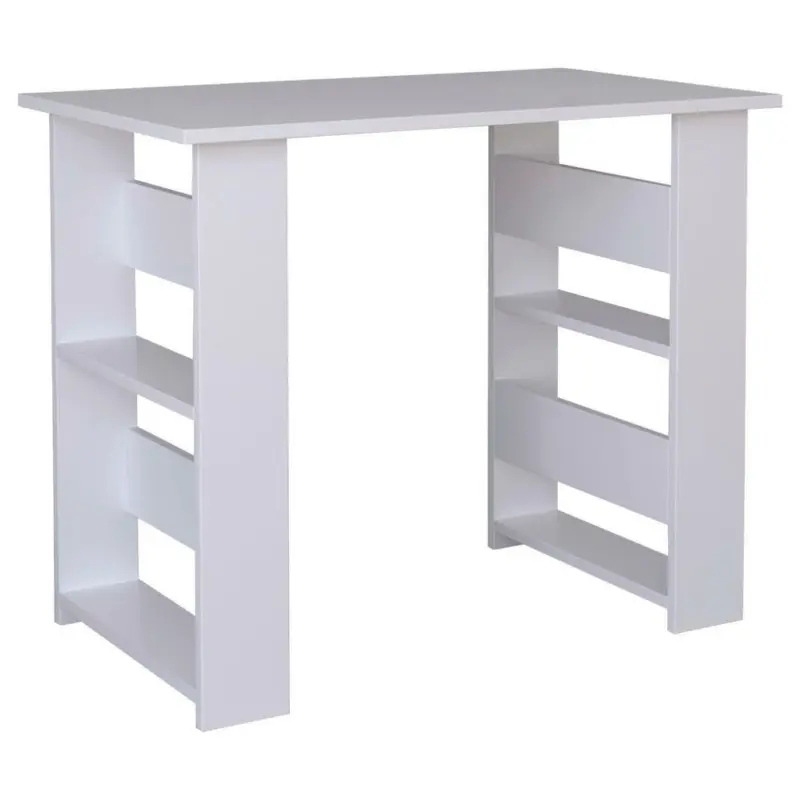 Schreibtisch 90/56/74 cm in Weiß