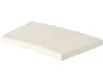 Hornbach Poolumrandung Beckenrandstein Aquitaine Element mit Innenrundung für Radius 175 cm betonweiß 50 x 31 x 3,2 cm