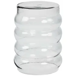 Beistelltisch in Glas 39/39/42 cm