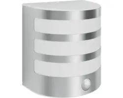 LED Außenwandleuchte EEK A+ mit Bewegungssensor 1x3,5W edelstahl/weiß