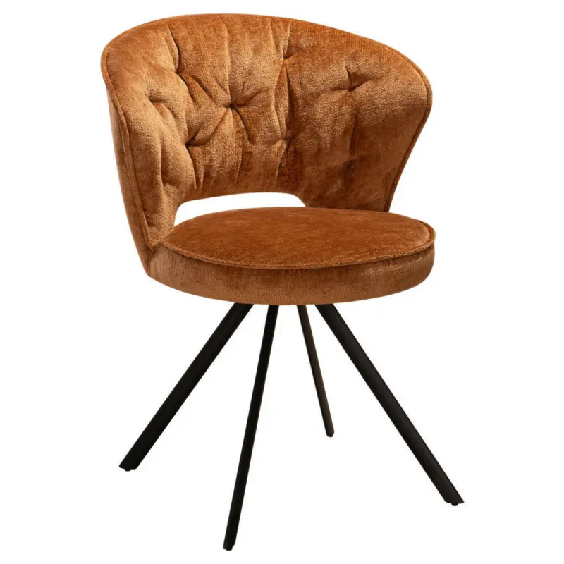 Stuhl in Eisen Chenille