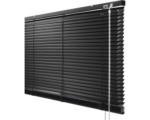 Hornbach Soluna Alu-Jalousie mit Dim-Out-Funktion schwarz 160x170 cm mit 20% mehr Lamellen zur besseren Verdunkelung