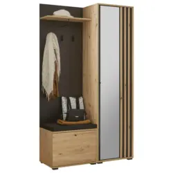Garderobe 114/197/40 cm