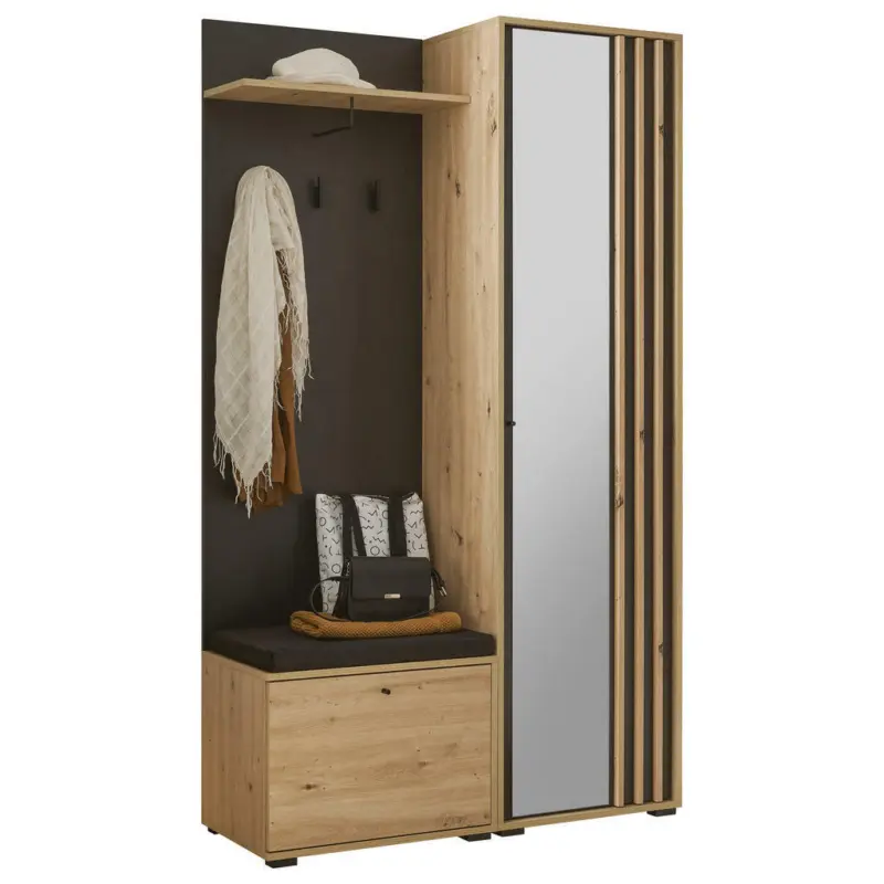 Garderobe 114/197/40 cm