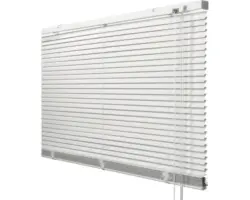 Soluna Alu-Jalousie 40x170 cm weiß mit 20% mehr Lamellen zur besseren Verdunkelung