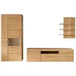 XXXLutz Lauterach - Ihr M&ouml;belhaus bei Bregenz Wohnwand 330/206/52 cm in Eichefarben