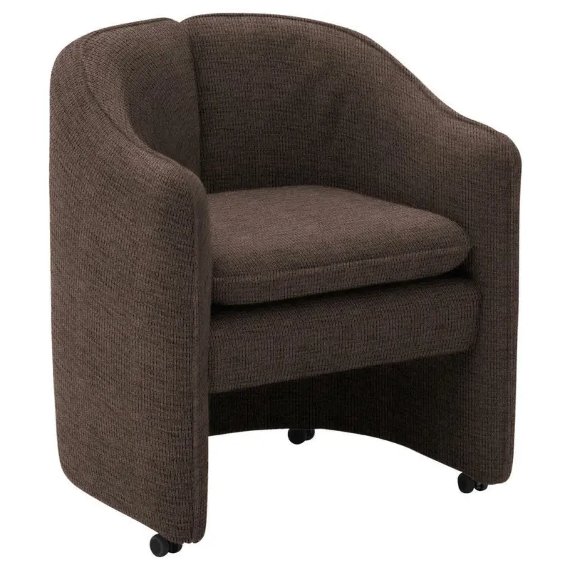 Sessel in Mikrofaser Hellbraun