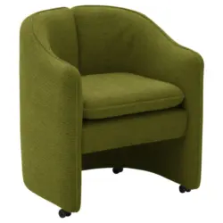 Sessel in Mikrofaser Grün