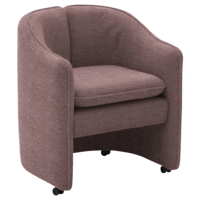 Sessel in Mikrofaser Rosa