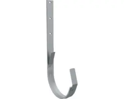 Zambelli Rinneneisen Stahl halbrund Anthrazitgrau RAL 7016 NW 153 mm