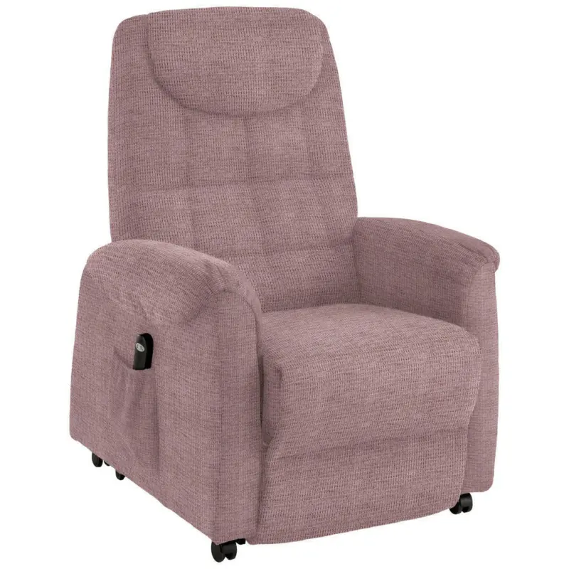 Fernsehsessel in Mikrofaser Rosa
