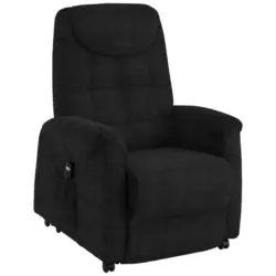 Fernsehsessel in Mikrofaser Graphitfarben