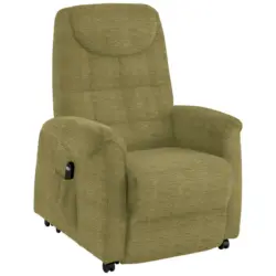 Fernsehsessel in Mikrofaser Olivgrün