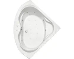 Whirlpool Ottofond Giona 145x145 cm mit Licht