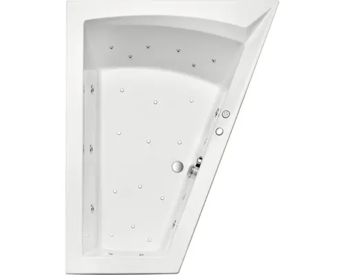 Whirlpool-Komplettset Ottofond Delta II Mod.A 175x135 cm