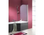 Hornbach Badewannenaufsatz Ottofond 1-teilig zu Clip Mod. A 800x1400 mm Echtglas klar chromoptik