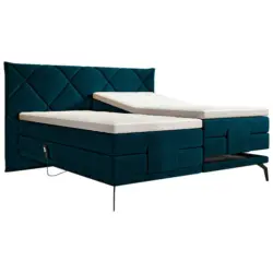 Boxspringbett 160/200 cm in Petrol