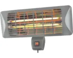 Hornbach Terrassenstrahler Eurom Q-Time 2000 2000 Watt