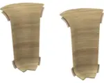 Hornbach Innenecken für Kabelkanal-Sockelleiste Eiche rustikal 60 mm