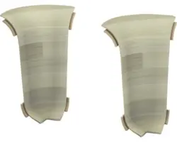 Innenecken für Kabelkanal-Sockelleiste Woodstock weiß 60 mm