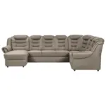 XXXLutz Lauterach - Ihr Möbelhaus bei Bregenz Wohnlandschaft in Lederlook Hellbraun