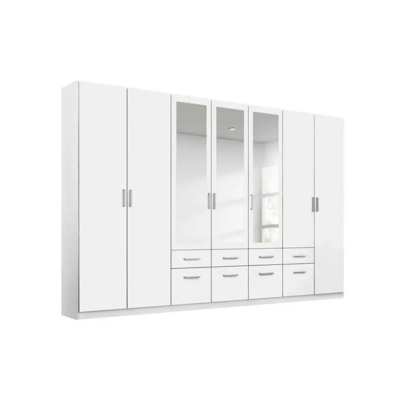 Dreht&uuml;renschrank in Wei&szlig;