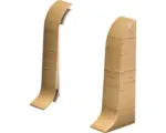 Hornbach Endstücke für Kabelkanal-Sockelleiste buche 60 mm