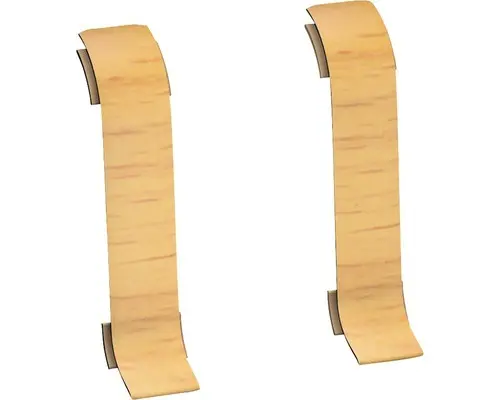 Verbinder für Kabelkanal-Sockelleiste Buche 60 mm