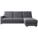XXXLutz Lauterach - Ihr Möbelhaus bei Bregenz Eckschlafsofa in Jacquard, Flachgewebe Anthrazit