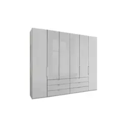 Faltt&uuml;renschrank in Wei&szlig;