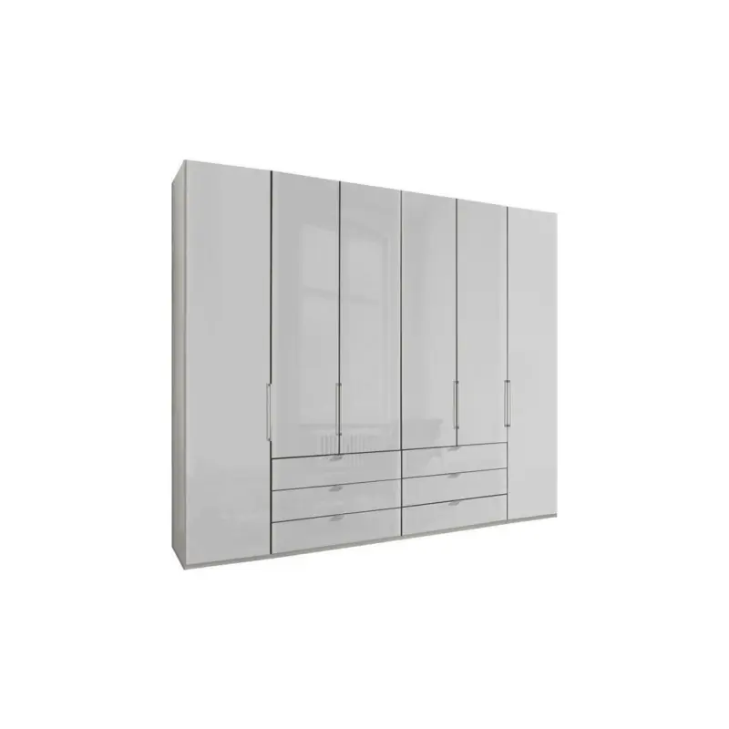 Faltt&uuml;renschrank in Wei&szlig;