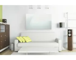 Infrarot Glasheizung Climapor 60x60 cm weiß 300 Watt