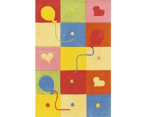 Kinderteppich Balloon Karo 150x220 cm