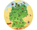 Hornbach Kinderteppich DE Karte Ø 100 cm